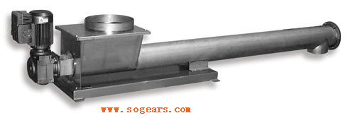 Helical worm gear reducers