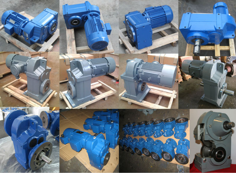 Integral gear motors