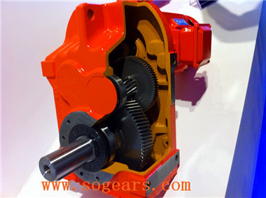 Integral gear motors