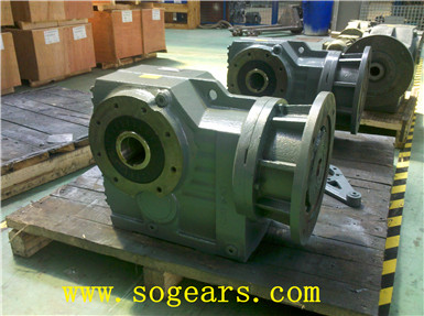 helical worm speed reducer