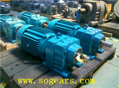 Helical inline DC Gear motors