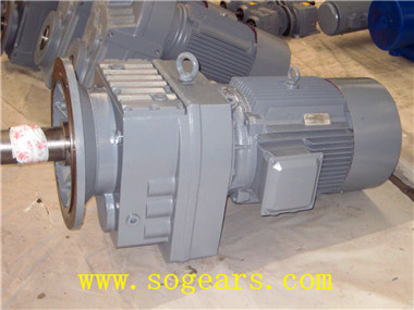 inline helical gearmotor