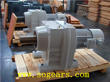 coaxial shaft gearmotor