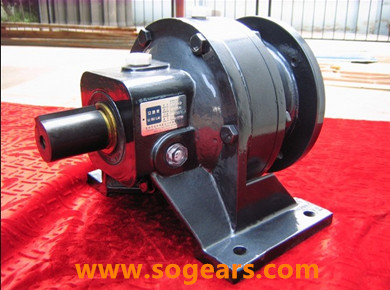 in-line cycloidal gearbox