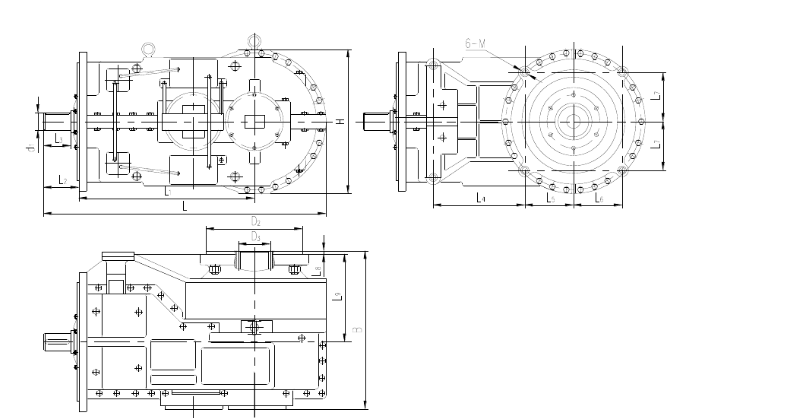 Scraper Conveyor Feeder gear reduction box