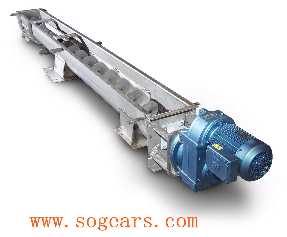 conveyor motor and gearbox