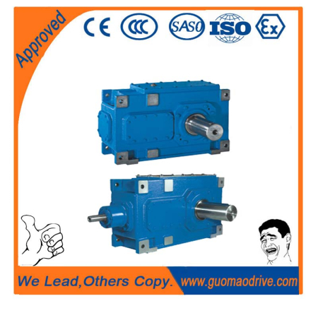 Helical industrial gearbox